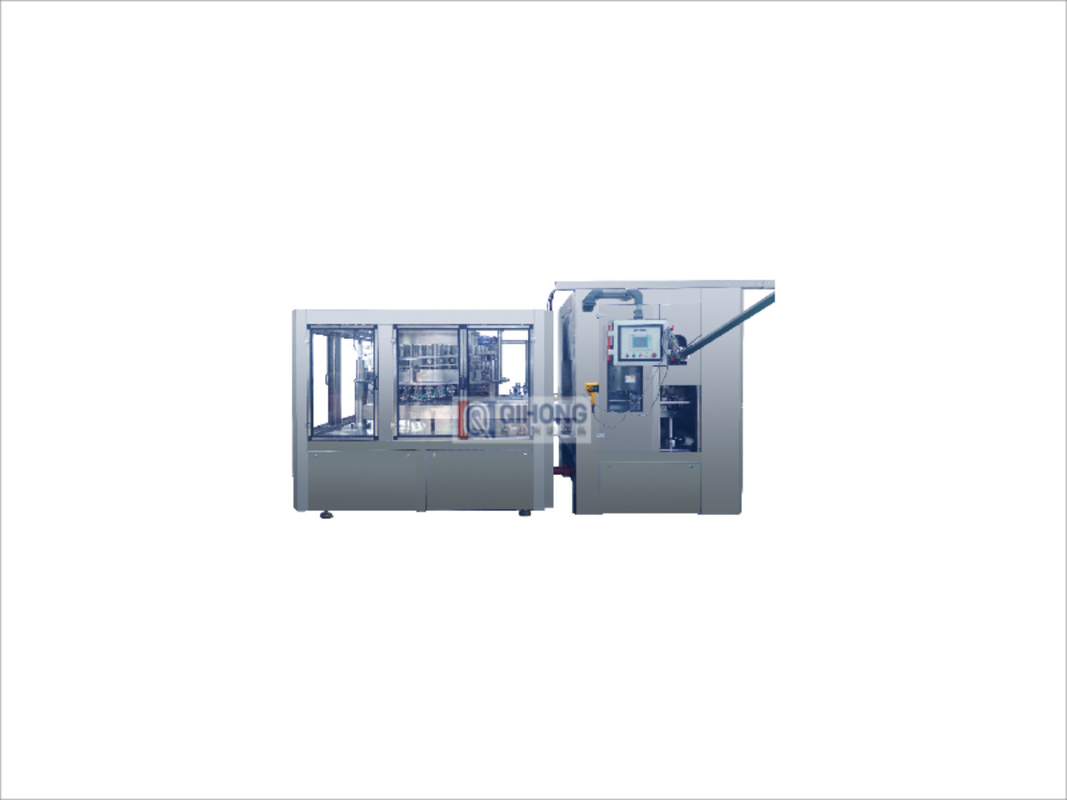 12-4 Thick Sauce Full Automatic Can Filler And Seamer Combination Machine, 150cans/Min-250cans/Min